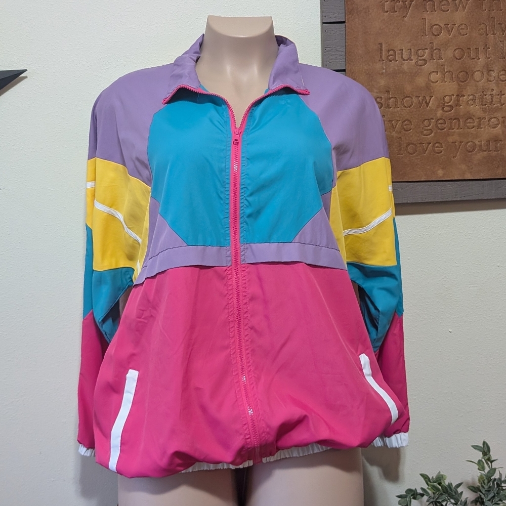 szXL Funny Guy Mugs Jackets & Coats Vintage Nylon Jacket